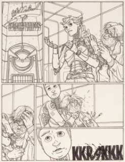 Geof Darrow Hard Boiled #2 Story Page 41 Original Art (Dark Horse, 1990)....