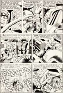 Jack Kirby and Sol Brodsky Tales to Astonish #40 Story Page 9 Original Art (Marvel, 1963)....