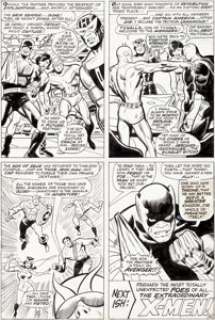 John Buscema and Vince Colletta Avengers #52 Story Page 20 Original Art (Marvel, 1968).... | Heritage