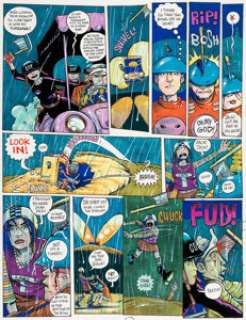 Jamie Hewlett Dateline Magazine #40 Story Page 7 Tank Girl Original Art (Deadline Publications, 1992).... | Heritage