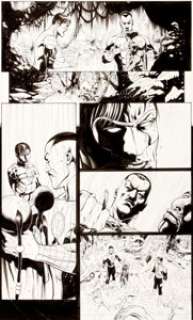 Doug Mahnke et Christian Alamy Green Lantern V4#64 and V5# Groupe de 2 Planches (DC, 2011-12).... (Total: 2 Original Art)