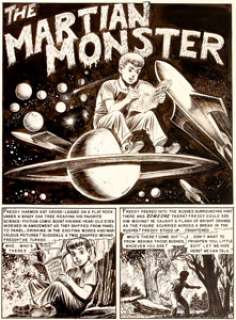 Jack Kamen Weird Science #9 Planche 1 (EC, 1951).... | Heritage