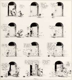 George Herriman Krazy Kat Sunday Comic Strip Original Art dated 11-28-20 (King Features Syndicate, 1920).... | Heritage