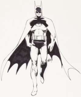 John Byrne - Batman Illustration Original Art (1979).... | Heritage
