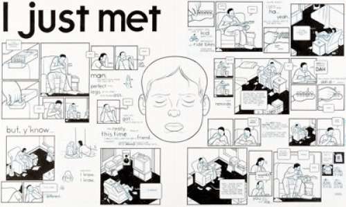 Chris Ware Building Stories (#nn) Complete 2-Page Story "I Just Met (the Greatest Chick)" Original Art (Building S...