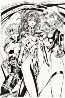 ZEALOTジーロットMadJumperII GRAPHIC Zealot Original Art For Sale | ComicArtTracker