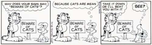Jim Davis Garfield Daily Comic Strip Original Art dated 9-14-2006 (Paws/United Feature Syndicate, 2006).... | Heritage