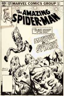 Mike Nasser and Joe Rubinstein Amazing Spider-Man #228 Cover Original Art (Marvel, 1982).... | Heritage