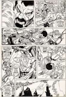 Gil Kane and Frank Giacoia Amazing Spider-Man #104 Page 14 Original Art (Marvel, 1972).... | Heritage