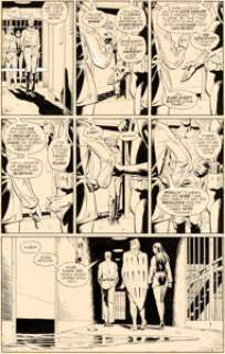  - Dave Gibbons Watchmen #8 Story Page 20 Rorschach and Nite Owl Original Art (DC, 1987)....