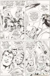  - Jack Kirby and Mike Royer Superman‘s Pal, Jimmy Olsen #147 Original Art (DC, 1972)....