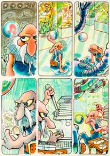 Mark Bodé and Bill Fitts Teenage Mutant Ninja Turtles: "Times" Pipeline (nn) Complete 41-Page Story Original Art (... (Total: 41 Original Art)