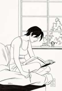 Jaime Hernandez Love and Rockets V2 #14 Cover Original Art (Fantagraphics Books, 2005)....