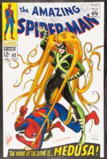 Mike Esposito and Stan Goldberg Amazing Spider-Man #62 Cover Re-Creation Original Art (undated)....