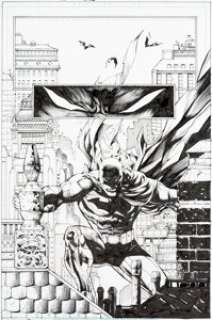 Tony Daniels and Sandu Florea Detective Comics #5 Splash Page 1 Original Art (DC Comics, 2012)....