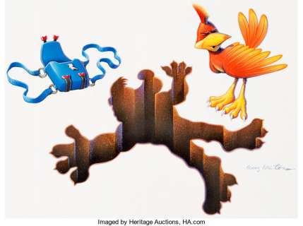 Greg Winters Banjo-Kazooie for N64 Advertising Illustration Original Art (Nintendo, c. 1998-2000s). Banjo - | Heritage