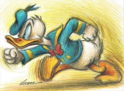 Joan Vizcarra | Donald Duck: Aw, Phooey! - Original Drawing - Joan Vizcarra - Pencil Art - Original Artwork | Catawiki
