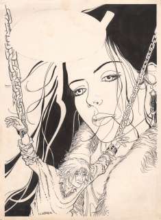 Vicomte | Balade au bout du monde, illustration Ã  l’encre d… | Millon