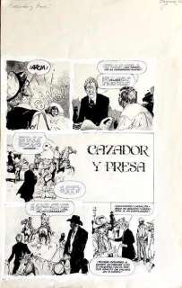 Del Castillo, Arturo | Del Castillo, Arturo - Tavola originale - Cazador y presa | Catawiki