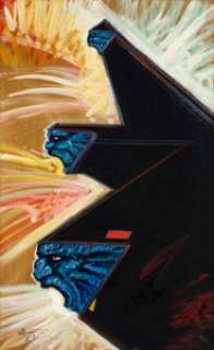 Philippe Druillet Masque No. 18 Illustration Originale (1987).... | Heritage