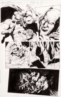 Gary Frank and Jonathan Sibal Batman: Earth One #1 Planche 110 (DC, 2012)....