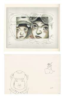 Taiyo Matsumoto Hand-Drawn Illustration + Autographed Color Reproduction Illustration "Tekkonkinkreet" | Mandarake (Big Web)