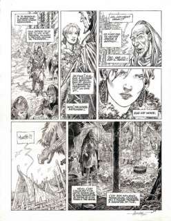 Aouamri. Planche originale Saga Valta | BDEnchères