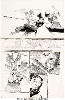 Frank Miller | Ronin #5 Story Page 21 Original Art (DC, 1983). | Heritage
