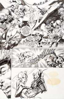 John Buscema and Geof Isherwood - Silver Surfer #110 Story Page 11 Original Art (Marvel, 1995).