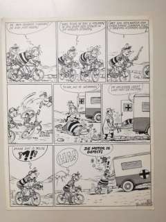 Buth | Buth - Originele pagina - Thomas Pips - Thomas Pips in Sport en Spel - Motorpech in Tour de France - (1963) | Catawiki