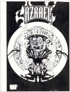 Joe Quesada and Kevin Nowlan Who‘s Who in the DC Universe Update 1993 #1 Azrael Illustration...