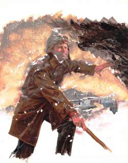 Yves THOS - Illustration originale pour la couverture du journal PILOTE numéro 474