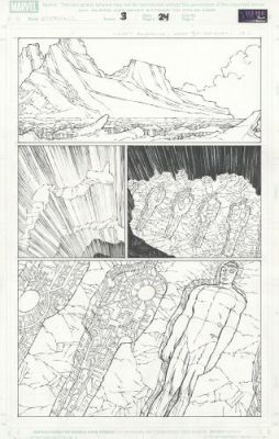 John Romita Jr. | Eternals, issue #3, page 24 | Galerie 9ème Art