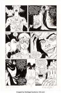 Marc Hempel and Richard Case - Sandman #65 Story Page 11 Original Art (DC/Vertigo, 1994)....