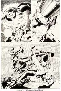 Lee, Jim - Jim Lee and Scott Williams Batman #613 Story Page 16 "Hush" Part 6 Original Art (DC, 2003)....