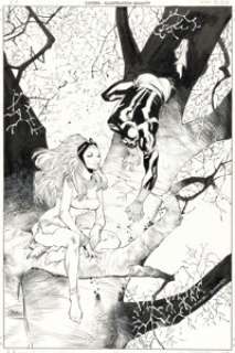 Coipel, Olivier - Olivier Coipel and Tim Townsend Black Panther #16 Cover Original Art (Marvel, 2006)....
