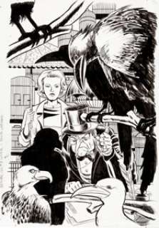 Lapham, David - David Lapham Detective Comics #803 Cover Original Art (DC, 2005)....