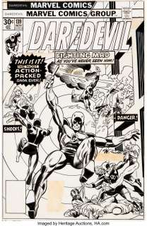 Kane, Gil | Gil Kane and Mike Esposito Daredevil #139 Cover Original Art (Marvel, 1976).... | Heritage