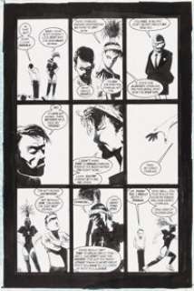 Wagner, Matt - Matt Wagner and Malcolm Jones III Sandman #25 Story Page 21 Original Art (DC, 1991)....