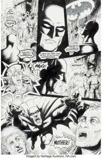 Talbot, Bryan - Bryan Talbot Batman: Legends of the Dark Knight #40 "Mask" Chapter 2 Story Page 10 Original Art (DC, 1992)....