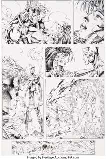 Lee, Jim - Jim Lee and Scott Williams WildC.A.T.S: Covert Action Teams #6 Story Page 11 Original Art (Image, 1993)....