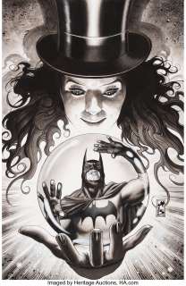 Bianchi, Simone - Simone Bianchi Detective Comics #833 Cover Original Art (DC, 2007)....