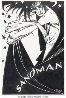 Hempel, Marc - Marc Hempel Sandman: The Kindly Ones Unused Cover Original Art (undated)....