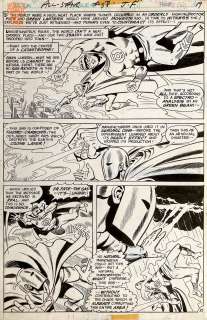Rick Estrada Wally Wood - all-star comics 58 pg 10 (dc, 1976) 1st power girl issue