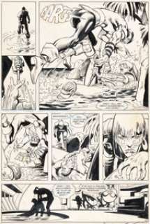 García-Lopez, José Luis - José Luis García-Lopez and Bob Smith Atari Force #11 Story Page 21 Original Art (DC, 1984)....