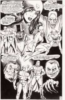 Ayers, Dick - Dick Ayers and Mark Heike FemForce #71 Splash Page 4 Original Art (AC, 1994)....
