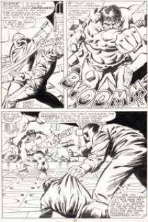 Perlin, Don | Don Perlin and Pablo Marcos Defenders #91 Story Page 17 Hulk Original Art (Marvel, 1981).... | Heritage