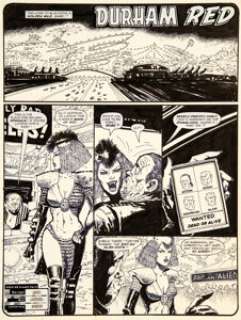 Ezquerra, Carlos - Carlos Ezquerra 2000AD Yearbook 1993 Story Page 21 Original Art (Fleetway, 1987). ...