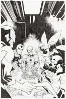 Ryan Ottley - Amazing Spider-Man #26 (827) Cover Original Art (Marvel, 2019)....