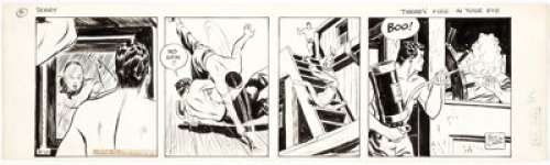Milton Caniff Terry and the Pirates Daily Comic Strip Original Art dated 5-10-40 (News Syndicate Company, 1940). | Heritage